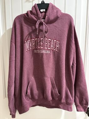 Pacific & Co Unisex XL “Myrtle Beach” Embroidered Hoodie